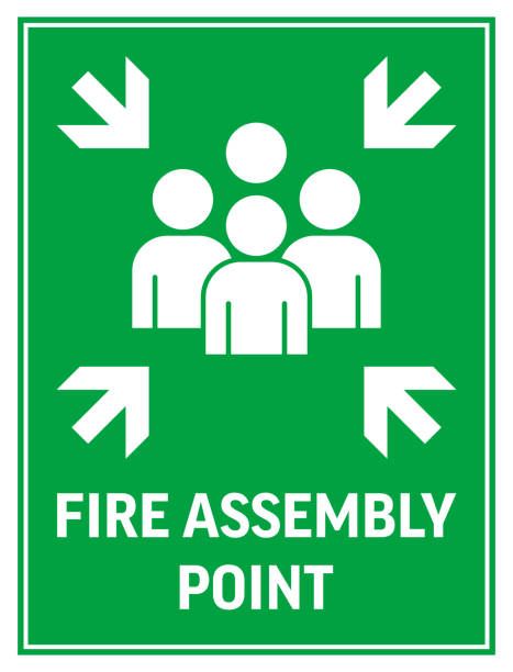 Fire assembly point signage